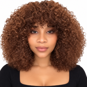 Perruque Afro Marron Full Density – Volume Luxe & Boucles Naturelles �
12 pouces