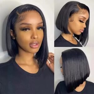 Perruques Bob cheveux Vietamienne 5*5 clossure 300 grammes de cheveux