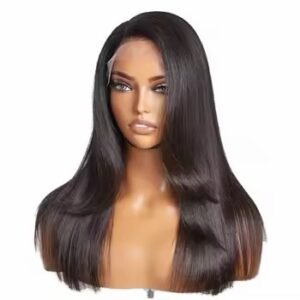 Perruques lisse frontal 13*4 20 pouces